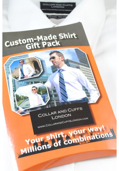 Custom-Made Shirt Gift Pack - Luxury 100% Cotton